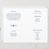 Budget Programme de funérailles militaires patriot (Dos)