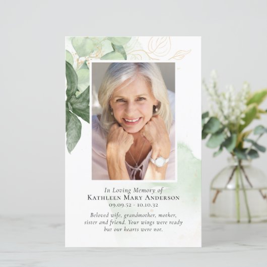 BUDGET Programme de service commémoratif de photos (Debout devant)