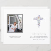 Budget Programme funéraire de 4 pages (Devant / Derrière)