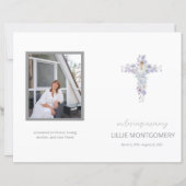 Budget Programme funéraire de 4 pages (Devant)