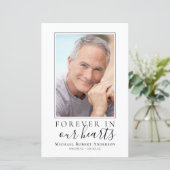 BUDGET Programme minimaliste de service commémorat (Debout devant)