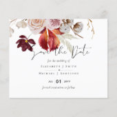 BUDGET Pruim Kaneel Bruiloft Herfst Bloemen (Voorkant)