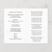 BUDGET Pruim Kaneel Bruiloft Herfst Bloemen (Achterkant)