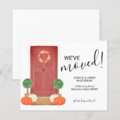 Budget Pumpkin-deur We hebben Kaart verplaatst (Voorkant / Achterkant)