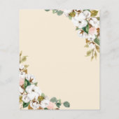 Budget Pumpkin Thanksgiving Dinner Invitation. Flyer (Achterkant)