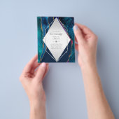 BUDGET QUINCEANERA - AGATE Glamour Chic met Glitte Flyer (Hand)