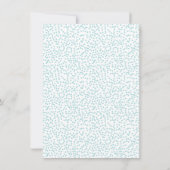 Budget Rainbow Birthday Party Kaart (Achterkant)