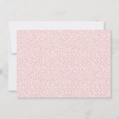 Budget Rainbow Birthday Party Kaart (Achterkant)