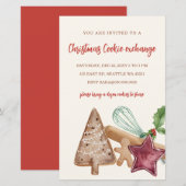 Budget Red Green Cookie Exchange Christmas Party (Voorkant / Achterkant)