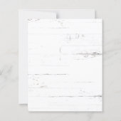 Budget  Red Truck Merry-kerstkaart (Achterkant)