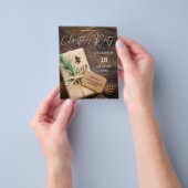 Budget Rendier & Kado Kerstfeestje Flyer (Hand)