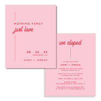 Budget Retro Roze & Rode Niets Gewoons Einfach Lie