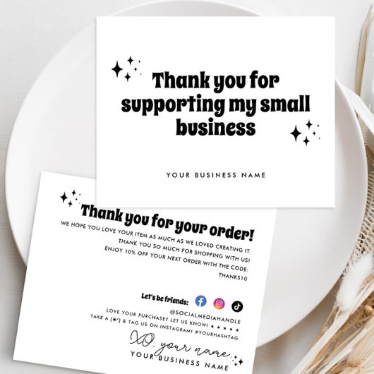 Budget Retro Support Small Business Bedankt