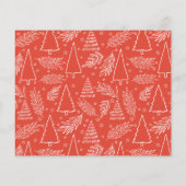 Budget Rode Vreugde Vakantie Fotokaart Flyer (Achterkant)