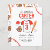 Budget Rookie van het Jaar Honkbal Shirt Verjaarda (Voorkant / Achterkant)