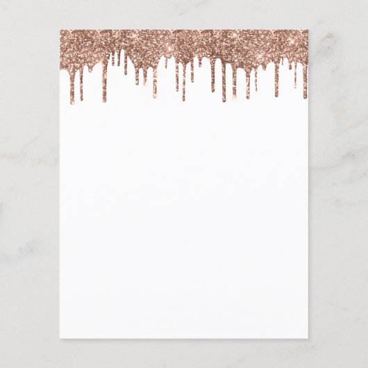 Budget Roos Glitter Drift Afstudeerder Partij Uitn (Achterkant)