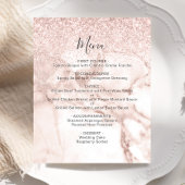 Budget Roos Gold Marble Faux Glitter Weddenningmen