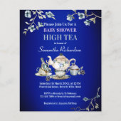 Budget Royal Blue  rustige high tea (Voorkant)