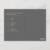 Budget Roze goud Glitter Folie Look Bruiloft Briefkaart (Achterkant)