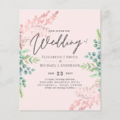 BUDGET Roze Goudkleurige Salie Eucalyptus Groen Bl (Voorkant)