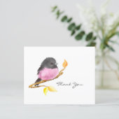 Budget roze Robin Bird All Occasion (Staand voorkant)