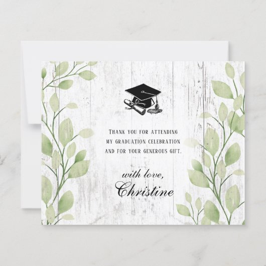 Budget Roze Truck Afstuderen Dank u (Achterkant)