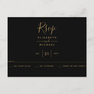 BUDGET RSVP BRIEFKAART