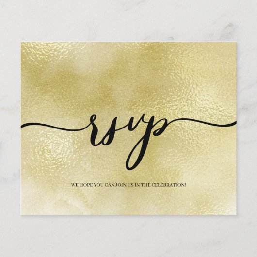 BUDGET/RSVP Card-Flyer. Flyer (Voorkant)