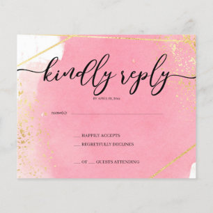 BUDGET/RSVP Card-Flyer. Flyer