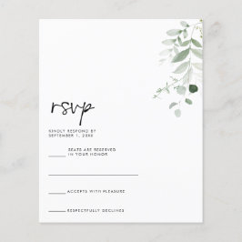 BUDGET RSVP-kaart Flyer