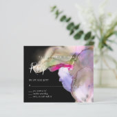 BUDGET RSVP Technicolor Watercolor Trouwen (Staand voorkant)