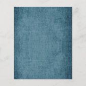 Budget Rustic Denim Merry-kerstfotokaarten (Achterkant)