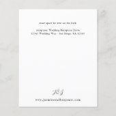 Budget Rustic Earth Florals Details (Achterkant)