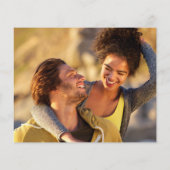 Budget Rustic Kraft Foto's Weddenschap (Achterkant)