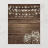 Budget Rustic Lights Mason Jars DETAILS paper (Voorkant)