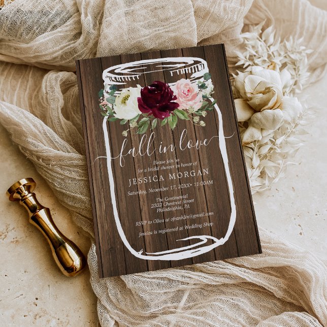 Budget Rustic Mason Jar Bridal Shower (Creator heeft geüpload)