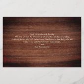 Budget Rustic Wood 3 Aankondiging van het Foto Afs (Achterkant)