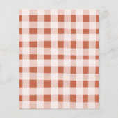 Budget rustieke One Happy Camper 1st Verjaardag Ui (Achterkant)