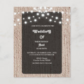 Budget rustieke string lichten elegante wieden (Voorkant)