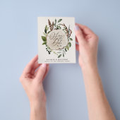 budget Rustige boerderij valt bruiloft met behoud  Flyer (Hand)