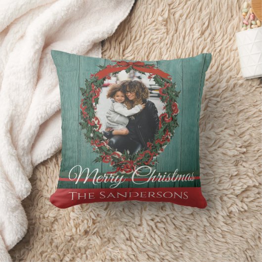 budget Rustige  feestdag kerstkaart Kussen (Deken)