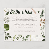 budget Rustige naaldfloragegegevens bruinstaartbru Flyer (Achterkant)