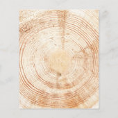 Budget Rustige Wedding Wood - Korting Grain Aangep (Achterkant)