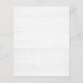 Budget Rustique Mariage nautique Carte de remercie (Dos)