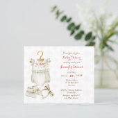 Budget Rustisch baby shower voor babykleding (Staand voorkant)