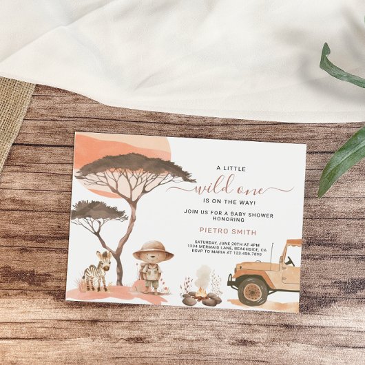 Budget Safari Dieren Boy Baby shower
