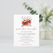 Budget Same Love New Plan Wedding Save the Date (Staand voorkant)