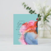 BUDGET samenvatting Regenboog Waterverf Bruiloft (Staand voorkant)