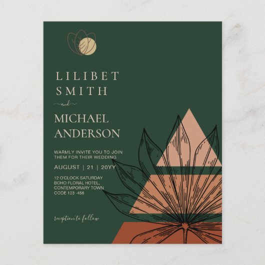 BUDGET Samenvatting Smaragdgroene Pampasgras Bruil Flyer (Voorkant)