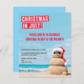 Budget SandMan Kerstmis in Juli Summer Party (Voorkant / Achterkant)